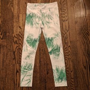 Alala Kids Palm Print Leggings, Size Large